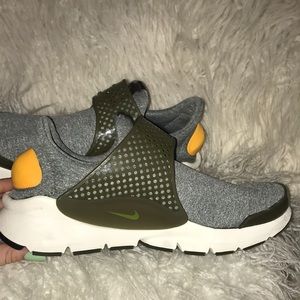 Green Nike Sock Dart